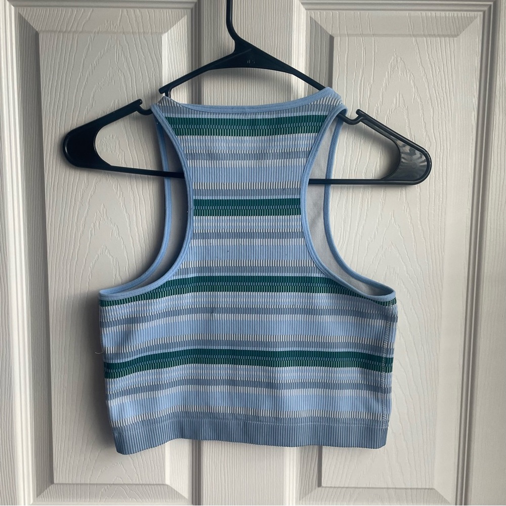 Garage Ribbed Halter Crop Top - Picture 2 of 3